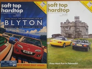 (2012) 2 Mazda MX-5 Soft Top Hardtops (Owners Mag) Apr /Jun - Replace Disc/pads - Picture 1 of 10