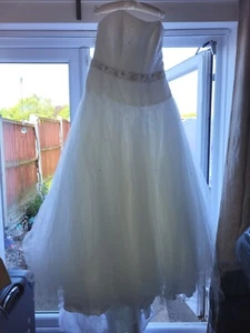 wedding dress size 18 White - Picture 1 of 9