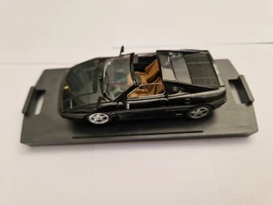 CLASSIC 1/43 SCALE BANG - FERRARI 348 TS STRADALE BLACK DIECAST MODEL CAR 8003 - Picture 1 of 3