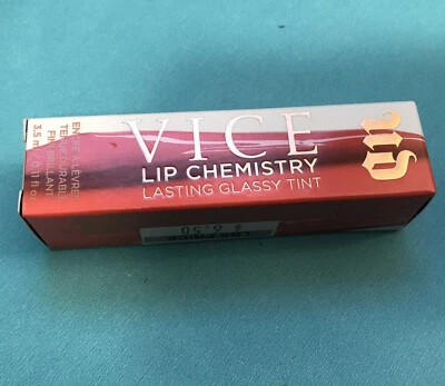 Lápiz labial líquido tinte vítreo duradero Urban Decay Vice Lip Chemistry STREAK nuevo en caja  Foto 1 de 2