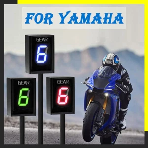 Motorcycle Gear indicator for Yamaha XJ6 FZ6 FZ8 R1 MT01 MT-03 FZ16 fjr1300 Blue - Picture 1 of 10