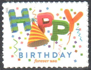 SC#5635 - 2021 Forever - Happy Birthday MNH - Bild 1 von 1