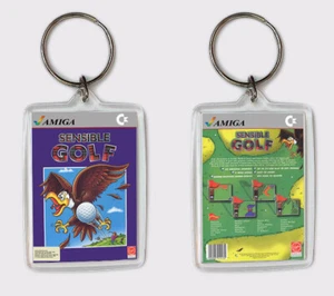 SENSIBLE GOLF COMMODORE AMIGA LLAVERO KEYRING - Imagen 1 de 1