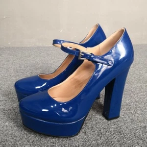 Fashion Women Pumps Platform Round Toe Block Heels Pumps Shoes Woman Big Size 20 - Picture 1 of 8