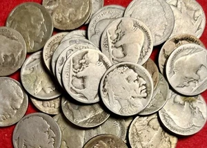 (1) 1914-D Denver Buffalo Nickel Acid Restored Semi Key US 5C Coin Nickels Lot - Picture 1 of 3