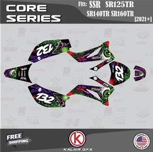 Graphics Kit for SSR SR125TR SR140TR SR160TR Core - PURPLE - Bild 1 von 6