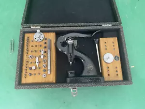 16/5/325 Steineinpressvorrichtung Juklie SteineinpressmaschineUhrmacherwerkzeug - Bild 1 von 8