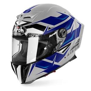 Airoh GP550S Full Face Motorcycle Motorbike Road Crash Helmet ACU Gold