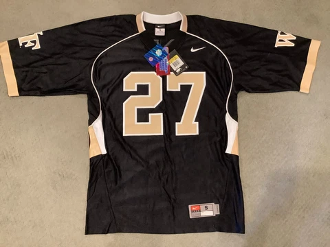 NIKE WAKE FOREST MENS SMALL FOOTBALL JERSEY Cover