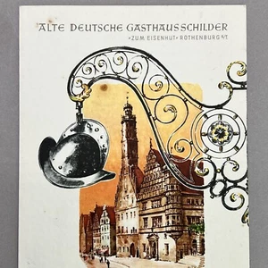 1965 LLOYD BREMEN LINES MS BERLIN Menu ALTE DEUTSCHE GASTHAUS SCHILDER VTG 60s - Picture 1 of 10