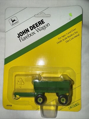 Ertl John Deere Flarebox Wagon Diecast 1:64 Die-Cast Metal NIP FREE SHIP B24 - Image 1 of 4