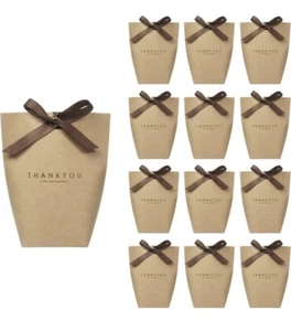 DANKE Papier Geschenktüten mit Bändern x 60  - Bild 1 von 4