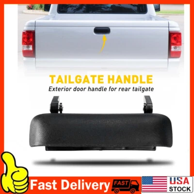 Manija de cierre de puerta trasera negra texturizada FO1915109 para Ford Ranger 1998-2011 Foto 1 de 4