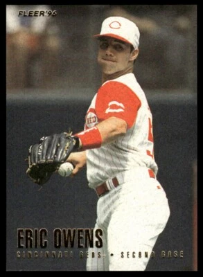 1996 Fleer #348 Eric Owens Cincinnati Reds - Image 1 of 2
