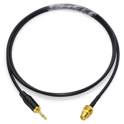 NA SMA Female to 3.5Mm Mono 1/8" TS Stereo Plug Adapter Radio Antenna Extension  - Image 1 of 4