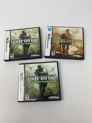 Call of Duty Modern 4 Warfare Mobilized (Nintendo DS) Lot Of 3 CASES ONLY - Image 1 of 4