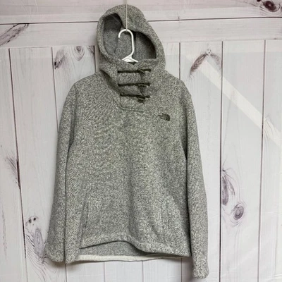 Sudadera con capucha The North Face Crescent para mujer XL gris cierre de palanca usada en excelente estado Foto 1 de 4