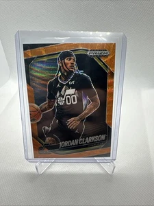 Jordan Clarkson 2024-25 Panini Prizm Negro Naranja Onda Utah Jazz #19/60 - Imagen 1 de 2