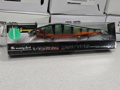 Megabass OVE VISION 110 SUSPEND ONETEN...GP Redfin Perch...France Release...NIB! - Image 1 of 2