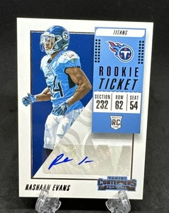 Rashaan Evans 2018 Panini Contenders Football Rookie Ticket Auto #255 RC Titans - Bild 1 von 2