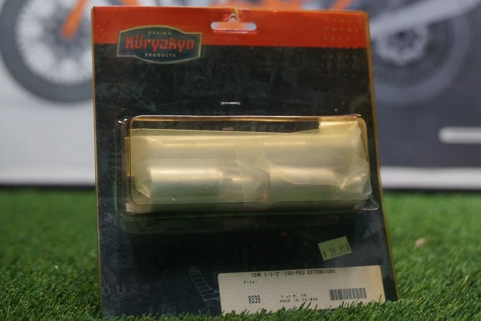 Extensiones de clavijas ISO Kuryakyn 8039 cromadas de 1,5"" para clavijas ISO pequeñas - Com mejorado Foto 1 de 1