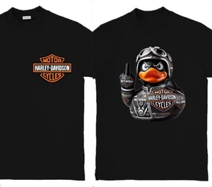Camiseta Unisex Gráfica Inspirada en Harley-Davidson Camiseta Gráfica Calavera Águila S-3XL - Imagen 1 de 3