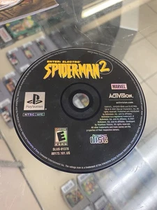 Spider-Man 2 Enter Electro PlayStation 1 PS1 Juego Disco Solo Probado - Imagen 1 de 1