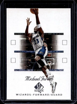 2001-02 SP Authentic Michael Jordan #90 Wizards - Image 1 of 2