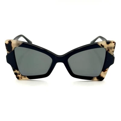 Gafas de sol de acetato personalizadas de diseñador con marco de caparazón de tortuga y lentes polarizadas Foto 1 de 4