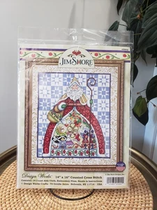 Jim Shore Santa's Twelve Days Of Christmas Kit Punto de Cruz Diseño Funciona 5992  - Imagen 1 de 2