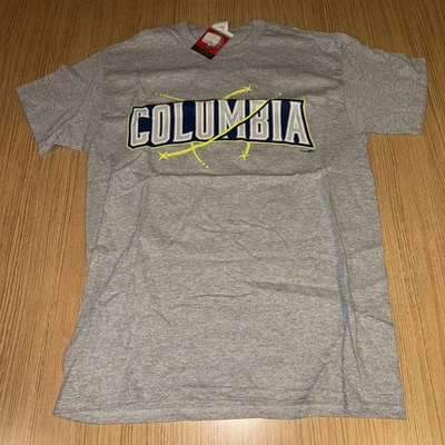 Columbia Fireflies Tim Tebow #15 Gildan 球衣 T 恤灰色中号全新带标签 — 第 1/4 张图片