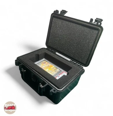 Graded Card Storage Box Trading Card Case Holder For Pokemon PSA ACE CGC Slabs - Image 1 of 4