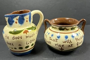Watcombe Torquay Motto Ware Sahne & Zucker - Bild 1 von 4