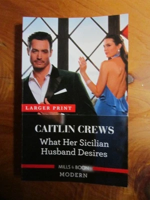 S/C LIBRO MILLS & BOON MODERNO LO QUE SU MARIDO SICILIANO DESEA *DEBE VERLO* Foto 1 de 2