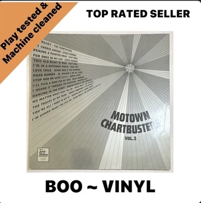Motown Chartbusters Vol. 3 12'' LP Vinyl Record Tamla Motown  EX / VG+ - Image 1 of 4