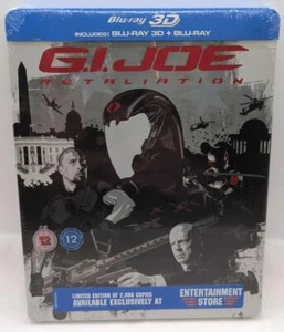 G.I. Joe: Retaliation 3D Blu-ray UK Entertainment Store Exclusive SteelBook - Picture 1 of 6