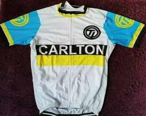 Herren Retro CARLTON Radtrikot Fahrradtrikot Cycling Shirt Cycling Tops - Bild 1 von 4