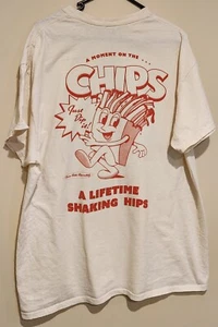 Pomme Frite Tshirt Time Fries UN IK Independent Culture Club Sz XL Preowned - Picture 1 of 4