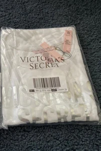 Victoria’s Secret Sleepshirt Logo weiß Grafik, Größe XS/S neu mit Etikett - Bild 1 von 9