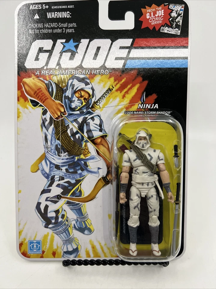 Hasbro Cobra Ninja Code Name: Storm Shadow Action Figure