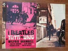 B22 Fotobusta Poster,BEATLES Tutti per uno A Hard Day's Night,Lester,Lennon 1964