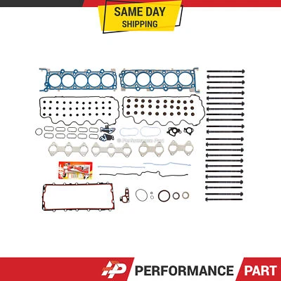 Juego completo de juntas pernos de cabeza para 05-11 Ford F-250 F-350 F-450 Super Duty 6,8 L Foto 1 de 4