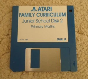 Amiga Format Game Disk Family Curriculum Junior School 2 Primary Maths - Picture 1 of 1
