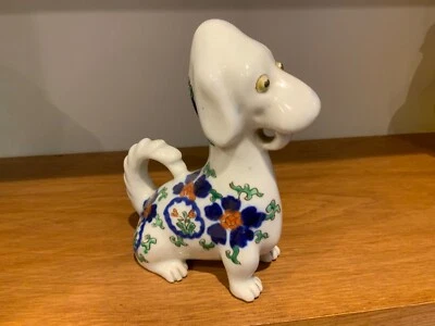 ANTIQUE CHINESE FOO DOG, Hand Painted in Imperial Colours, Quing Dynasty - Image 1 of 4