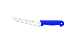 Giesser Messer Weichkäsemesser Käsemesser blau Klinge 15 cm mit Wellenschliff - Bild 1 von 5