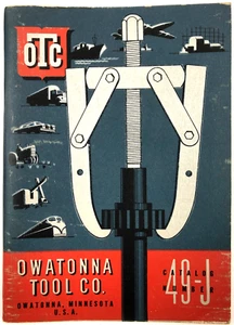 OTC Owatonna Tool Co Catalog 49-J 88 Pages General Tools for Auto Repair, etc. - Picture 1 of 8