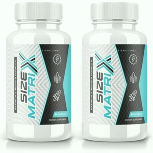 (2 Pack) Size Matrix Pills for Male Health Support Pills for Boosting Energy - Picture 1 of 8
