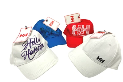 Helly Hansen Cap NWT HH Hat White,Red,Blue Choice Unisex Baseball Style Graphic - Image 1 of 4