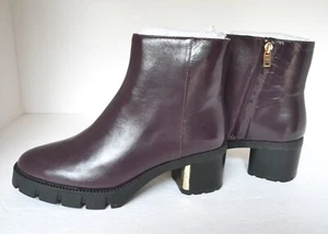 Coach Chrissy Bootie Women’s Size 9.5 B Eggplant New With Box - Bild 1 von 8