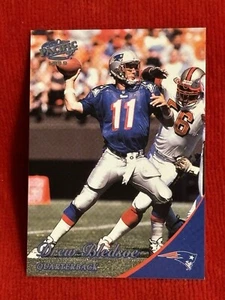 Drew Bledsoe New England Patriots QB 1999 Pacific #1 - Imagen 1 de 2